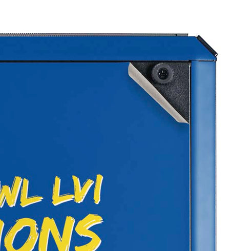 NFL Super Bowl LVI Champions Rams Cooler Master MasterBox Q300L Mini Tower Skin