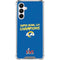 NFL Super Bowl LVI Champions Rams Galaxy A16 5G Clear Case
