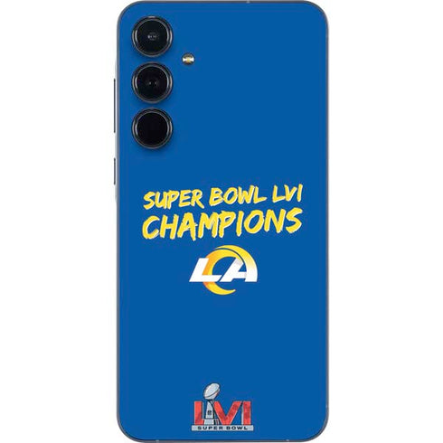 NFL Super Bowl LVI Champions Rams Galaxy A36 5G Skin