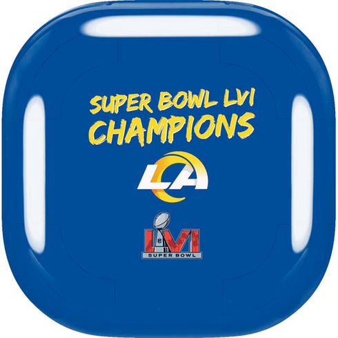 NFL Super Bowl LVI Champions Rams Galaxy Buds Live Skin