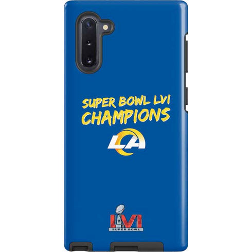 NFL Super Bowl LVI Champions Rams Galaxy Cases
