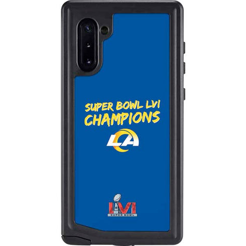 NFL Super Bowl LVI Champions Rams Galaxy Cases