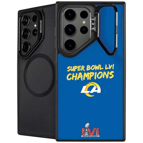 NFL Super Bowl LVI Champions Rams Galaxy S25 Ultra Kickstand Case