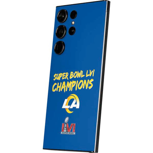 NFL Super Bowl LVI Champions Rams Galaxy S24 Ultra Skin