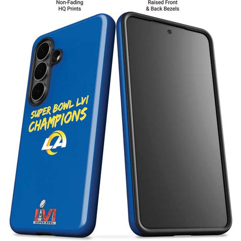 NFL Super Bowl LVI Champions Rams Galaxy S26 Impact Case