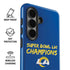 NFL Super Bowl LVI Champions Rams Galaxy S26 Plus Impact Case