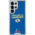 NFL Super Bowl LVI Champions Rams Galaxy S26 Ultra Clear Case