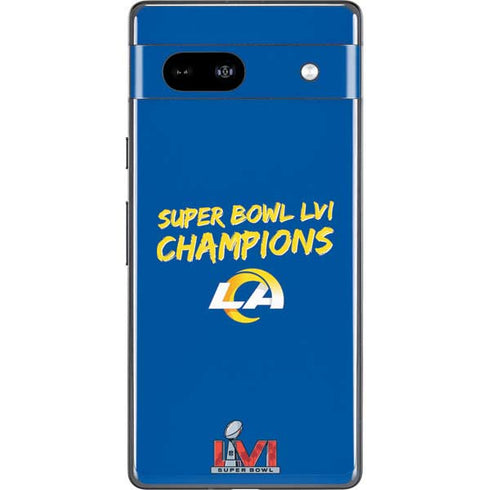 NFL Super Bowl LVI Champions Rams Google Pixel 7a Skin