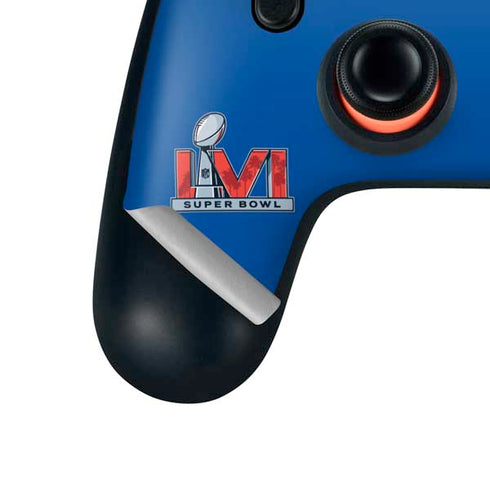 NFL Super Bowl LVI Champions Rams Google Stadia Controller Skin