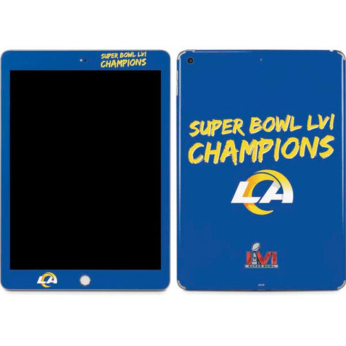 NFL Super Bowl LVI Champions Rams Apple iPad Skin
