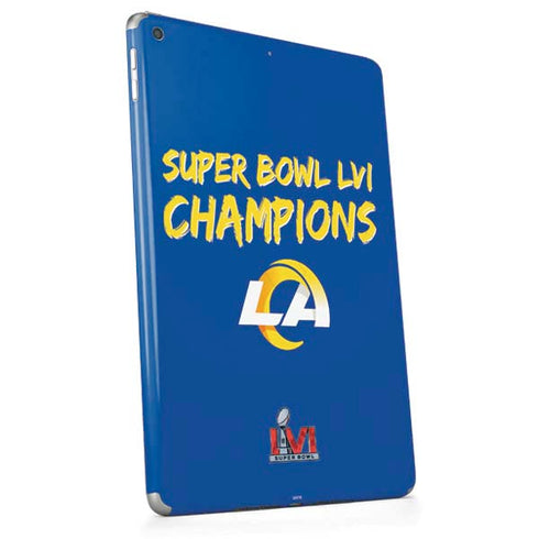 NFL Super Bowl LVI Champions Rams Apple iPad Skin