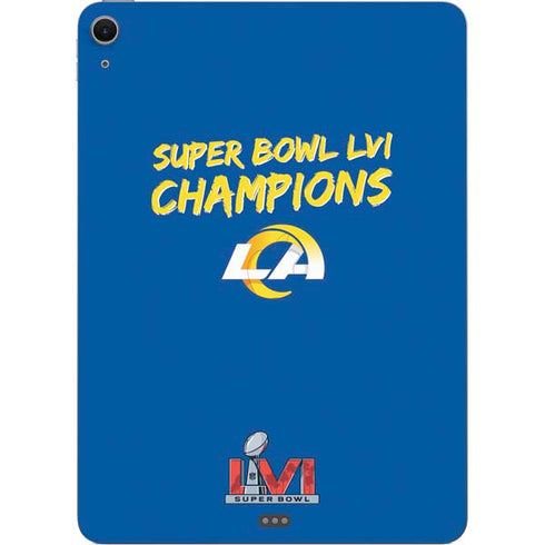 NFL Super Bowl LVI Champions Rams Apple iPad Air Skin
