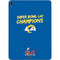 NFL Super Bowl LVI Champions Rams Apple iPad Air Skin