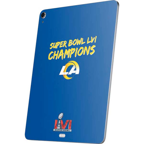 NFL Super Bowl LVI Champions Rams Apple iPad Air Skin