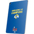 NFL Super Bowl LVI Champions Rams Apple iPad Air Skin