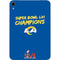 NFL Super Bowl LVI Champions Rams Apple iPad Mini Skin