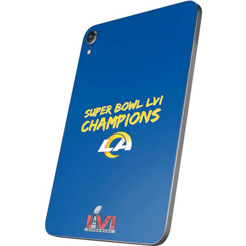 NFL Super Bowl LVI Champions Rams Apple iPad Mini Skin