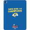 NFL Super Bowl LVI Champions Rams iPad Pro 13in M4 (2024) Skin