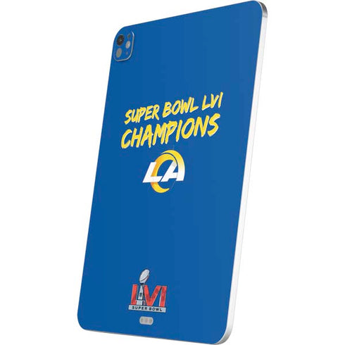 NFL Super Bowl LVI Champions Rams iPad Pro 13in M4 (2024) Skin