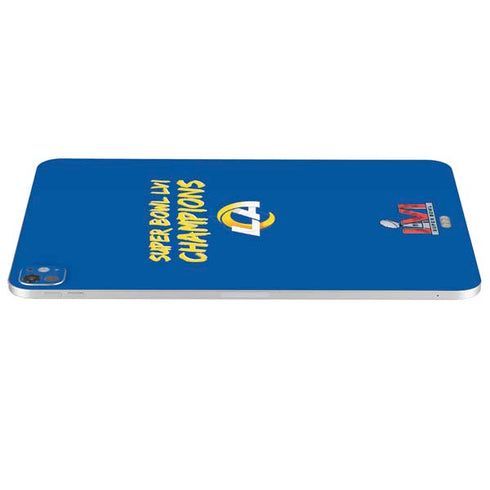 NFL Super Bowl LVI Champions Rams iPad Pro 13in M4 (2024) Skin