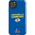 NFL Super Bowl LVI Champions Rams iPhone Cases