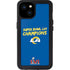 NFL Super Bowl LVI Champions Rams iPhone 15 Plus Waterproof Case