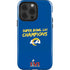 NFL Super Bowl LVI Champions Rams iPhone 15 Pro Impact Case