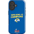 NFL Super Bowl LVI Champions Rams iPhone 16 Impact Case