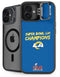 NFL Super Bowl LVI Champions Rams iPhone 16 Kickstand Case