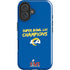 NFL Super Bowl LVI Champions Rams iPhone 16 Plus Impact Case
