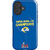 NFL Super Bowl LVI Champions Rams iPhone 16 Plus Magsafe Impact Case