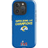 NFL Super Bowl LVI Champions Rams iPhone 16 Pro Impact Case