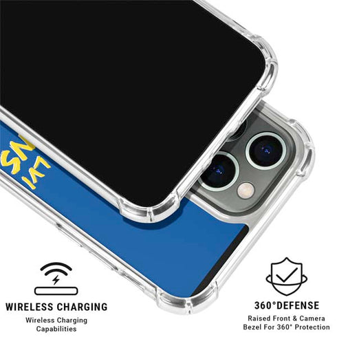 NFL Super Bowl LVI Champions Rams iPhone 16 Pro Max Clear Case