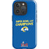NFL Super Bowl LVI Champions Rams iPhone 16 Pro Max Impact Case