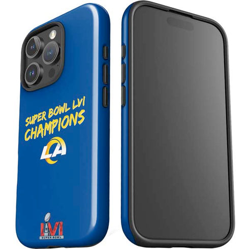 NFL Super Bowl LVI Champions Rams iPhone 16 Pro Max Impact Case