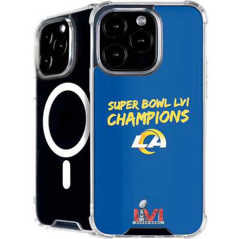 NFL Super Bowl LVI Champions Rams iPhone 16 Pro Max MagSafe Case