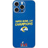 NFL Super Bowl LVI Champions Rams iPhone 16 Pro Max Skin