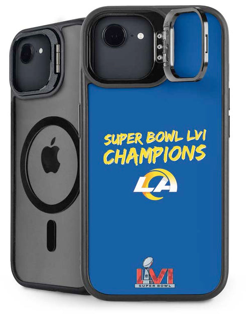 NFL Super Bowl LVI Champions Rams iPhone 16e Kickstand Case