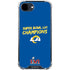 NFL Super Bowl LVI Champions Rams iPhone 16e Clear Case