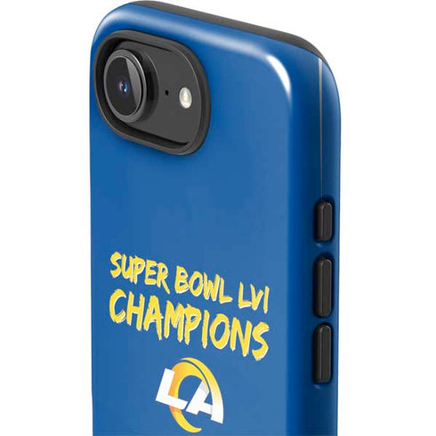 NFL Super Bowl LVI Champions Rams iPhone 16e Impact Case