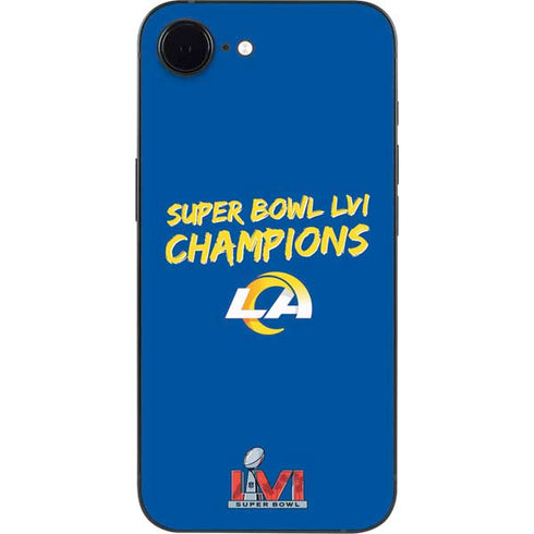 NFL Super Bowl LVI Champions Rams iPhone 16e Skin