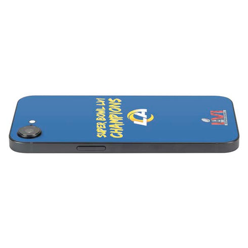 NFL Super Bowl LVI Champions Rams iPhone 16e Skin
