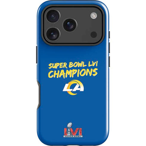 NFL Super Bowl LVI Champions Rams iPhone 18 Pro Impact Case