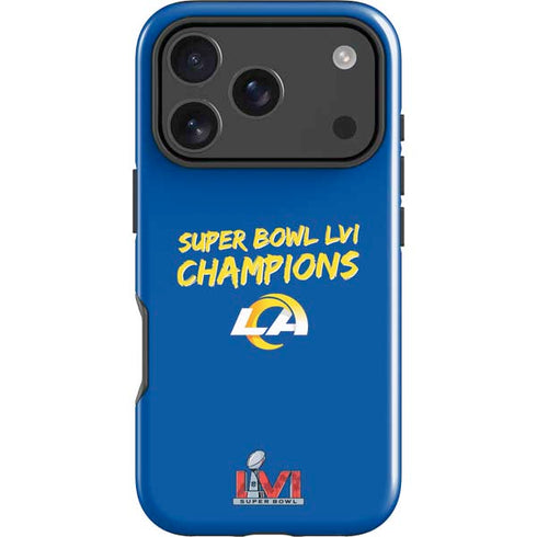 NFL Super Bowl LVI Champions Rams iPhone 18 Pro Max Impact Case