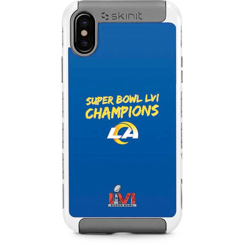 NFL Super Bowl LVI Champions Rams iPhone Cases