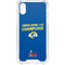 NFL Super Bowl LVI Champions Rams iPhone XS Clear Case