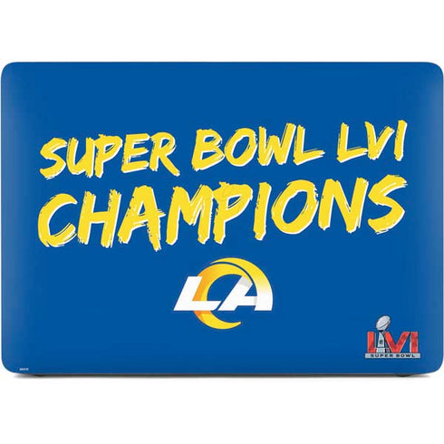 NFL Super Bowl LVI Champions Rams Apple MacBook Air Skin