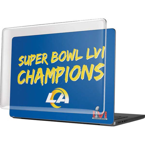 NFL Super Bowl LVI Champions Rams MacBook Pro 14in (2021-24) Case plus Skin
