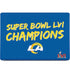 NFL Super Bowl LVI Champions Rams MacBook Skins