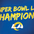 NFL Super Bowl LVI Champions Rams MacBook Skins